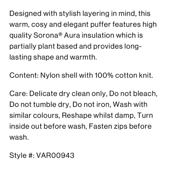 Varley Mayten Knit Puffer Jacket Black Mock Neck Zipper Ribbed Long Coat Medium - Picture 11 of 16